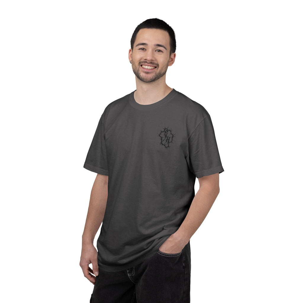 Embroidered Pocket Logo T-Shirt — Custom Color Choice