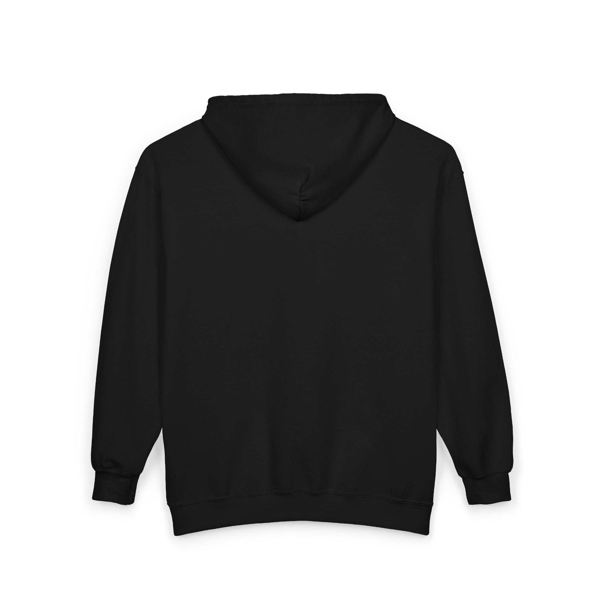 Severed Halo Zip Hoodie — Embroidered Logo Zip-Up Sweatshirt