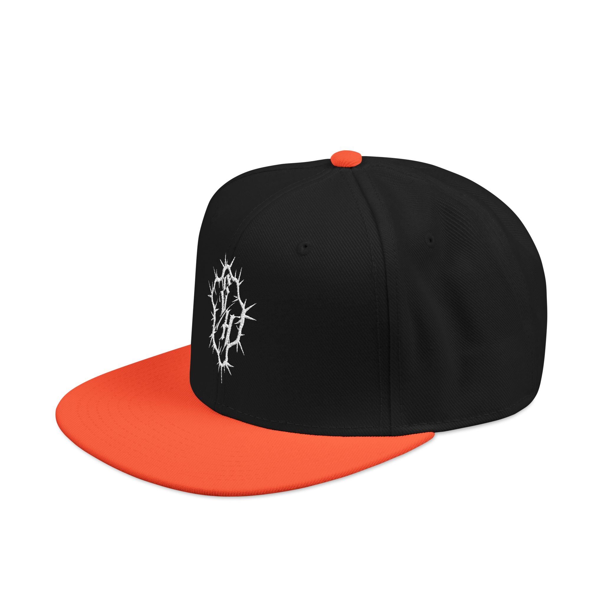 Embroidered S/H Snapback Hat — Classic Embroidered Logo Cap