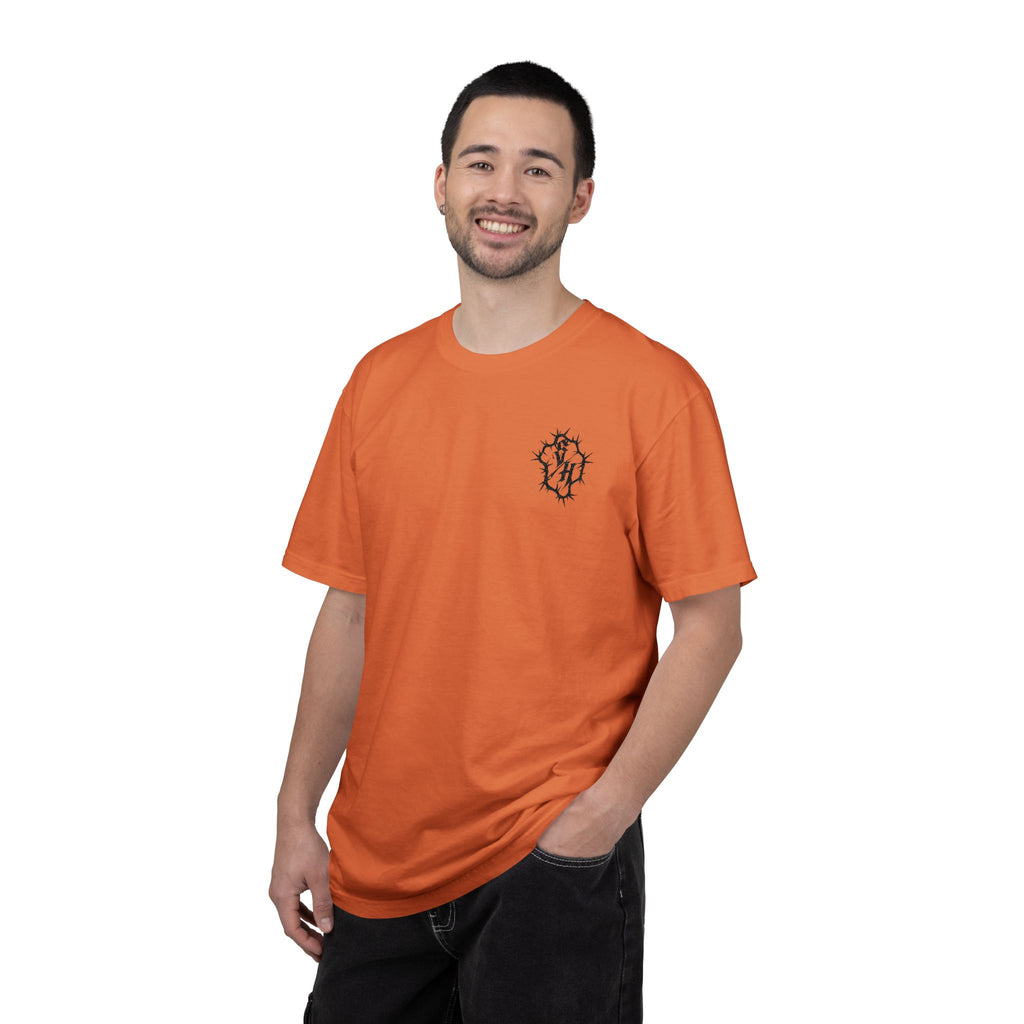 Embroidered Pocket Logo T-Shirt — Custom Color Choice