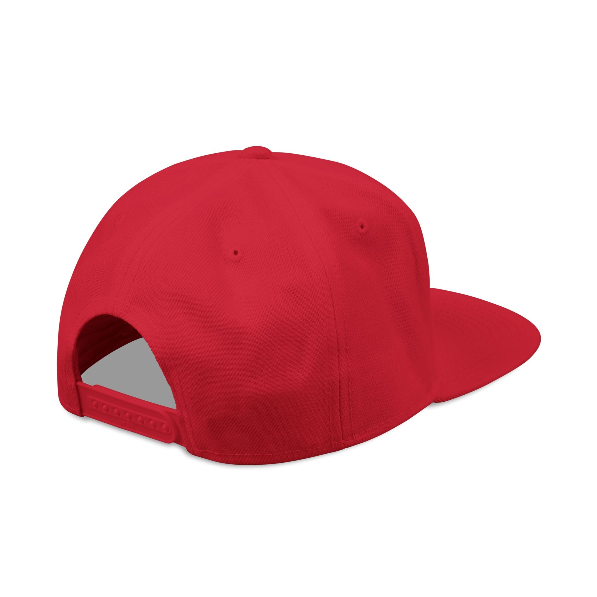 Embroidered S/H Snapback Hat — Classic Embroidered Logo Cap
