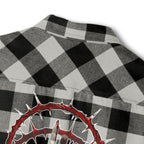 Severed Halo - Flannel Shirt — Graphic Back Print