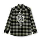 As Above So Below Back Graphic Flannel Shirt