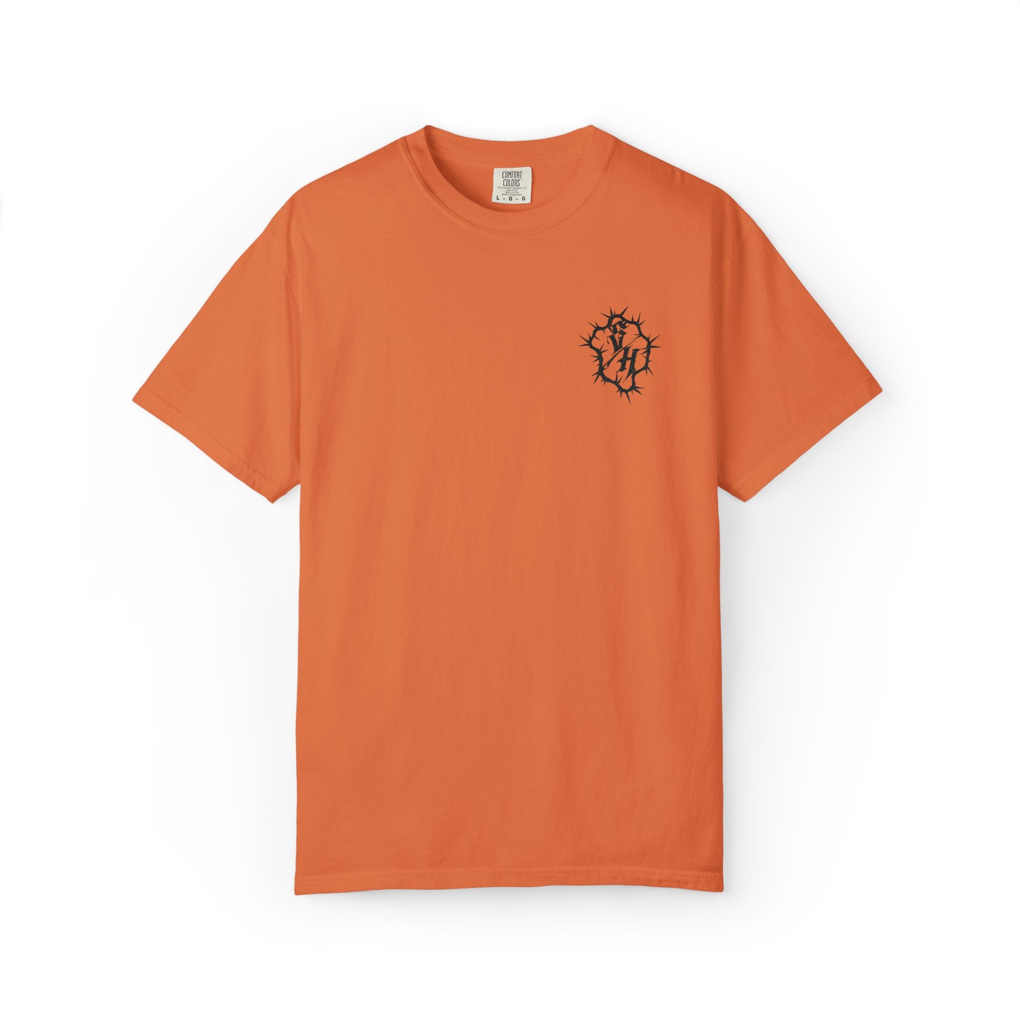 Embroidered Pocket Logo T-Shirt — Custom Color Choice