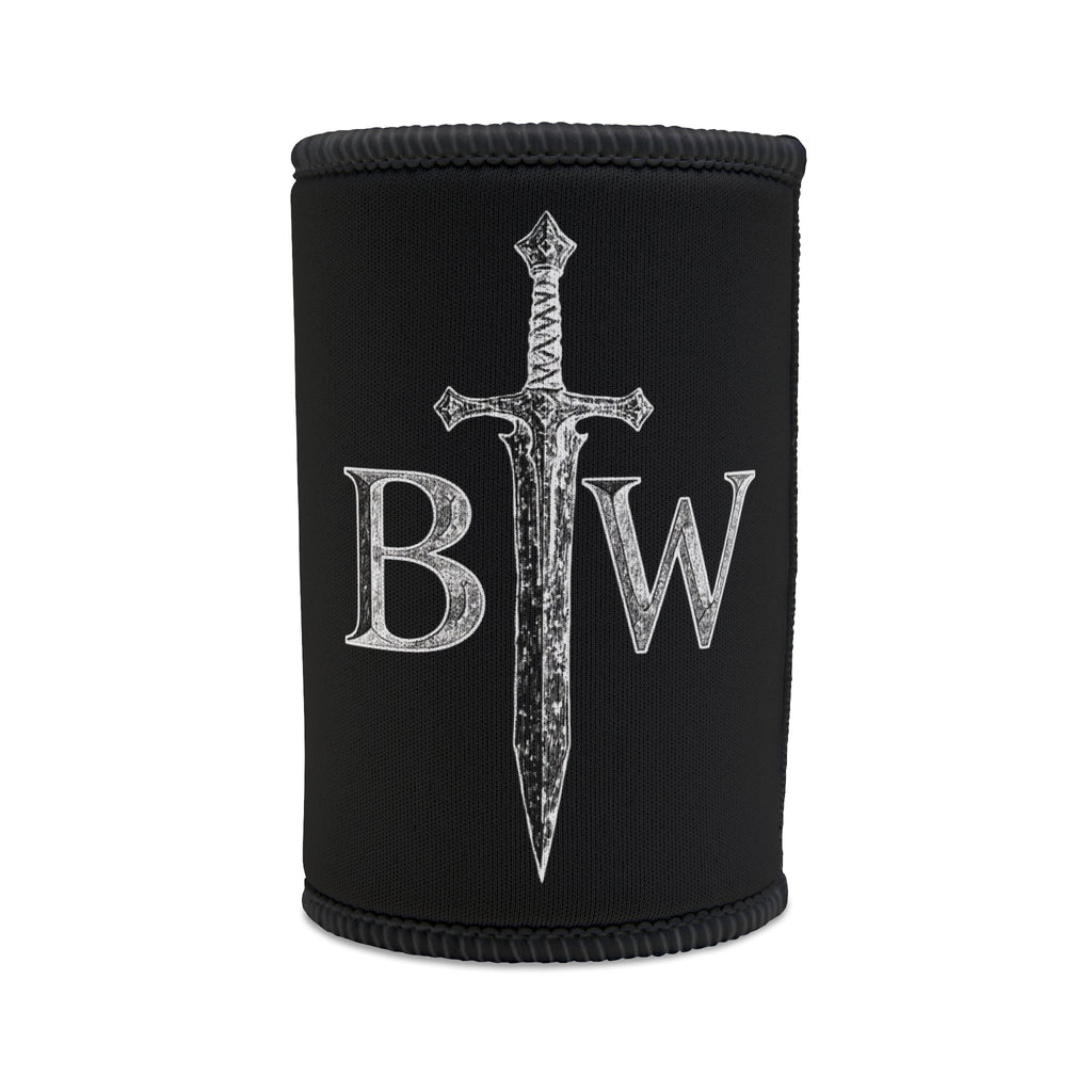 Stubby Cooler — 'As Above So Below' & BWT Ambigram Sword Drink Koozie