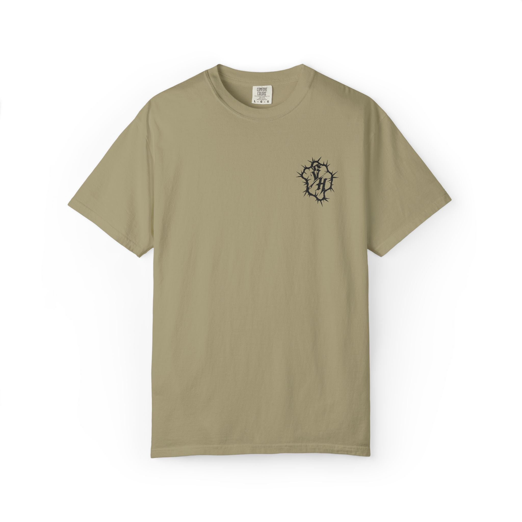 Embroidered Pocket Logo T-Shirt — Custom Color Choice