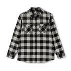 As Above So Below Back Graphic Flannel Shirt
