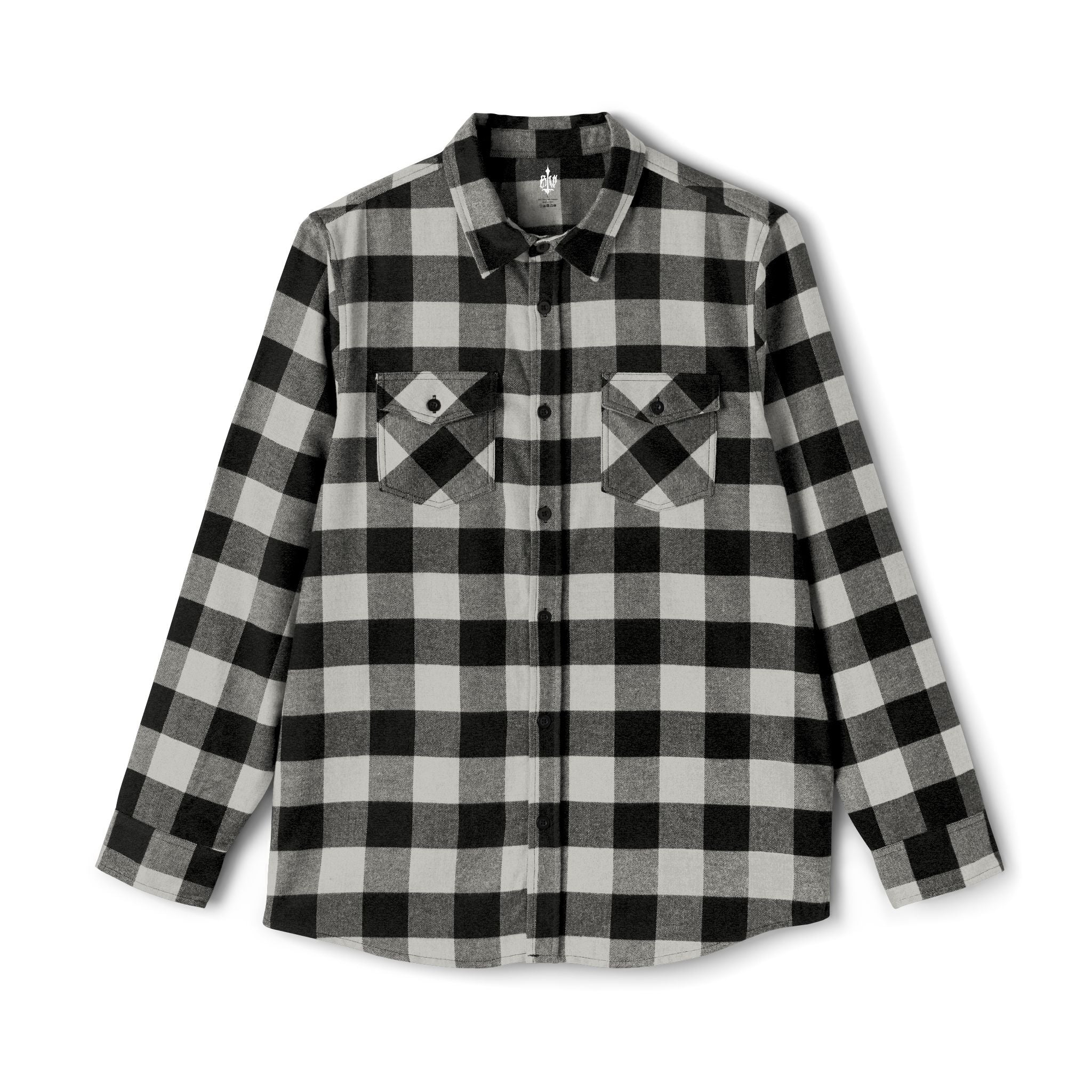 As Above So Below Back Graphic Flannel Shirt