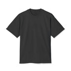 Minimal S/H Logo Embroidered Tee — Centered Graphic