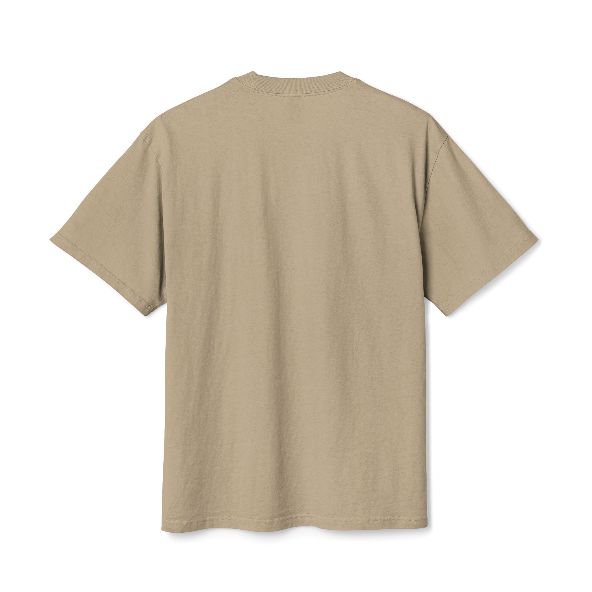 Minimal S/H Logo Embroidered Tee — Centered Graphic