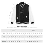 As Above So Below Embroidered Letterman Jacket