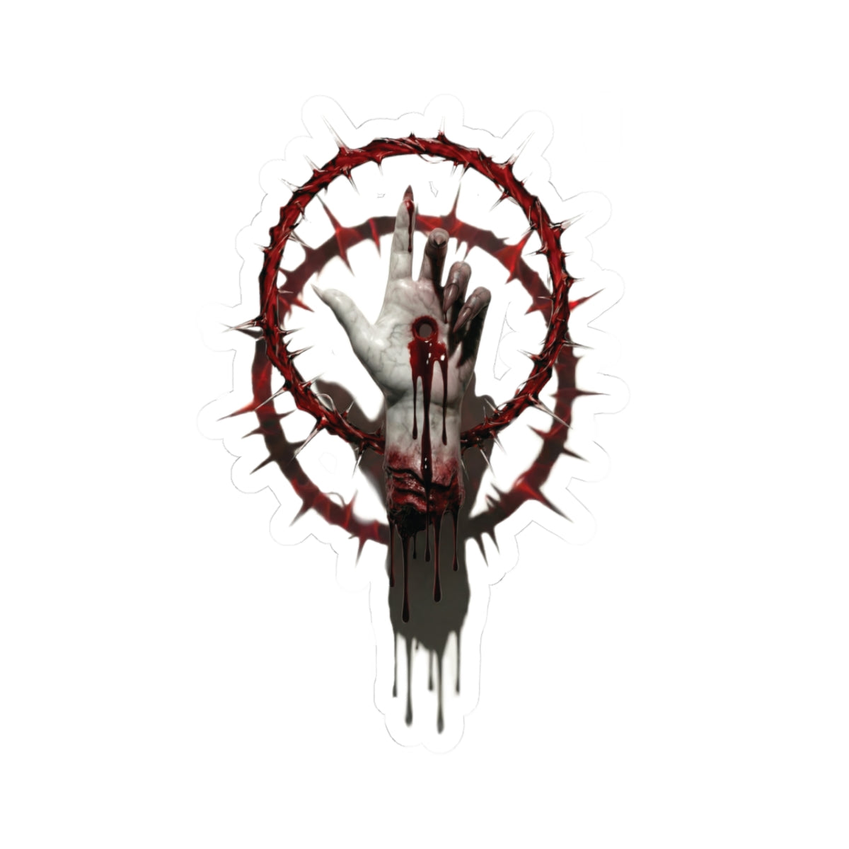 Severed Halo Brand Logo Kiss-Cut Sticker