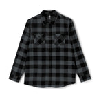 As Above So Below Back Graphic Flannel Shirt