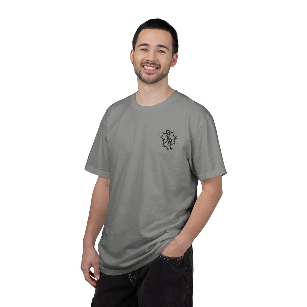 Embroidered Pocket Logo T-Shirt — Custom Color Choice