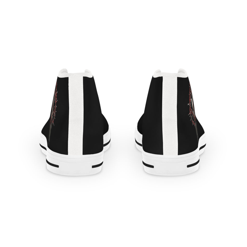 Severed Halo Logo Men's High-Top Sneakers