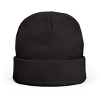 Minimal Gothic Embroidered Knit Beanie — S/H Winter Hat