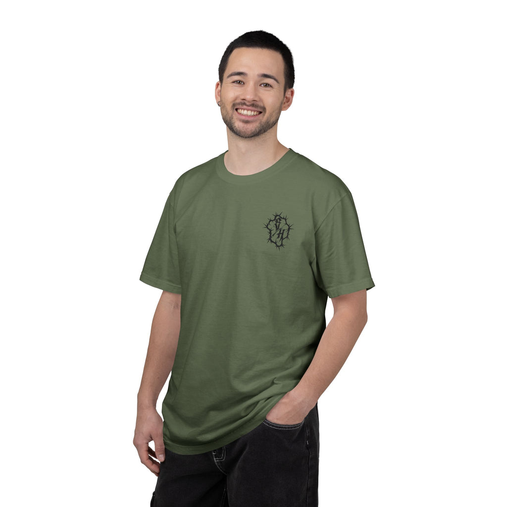 Embroidered Pocket Logo T-Shirt — Custom Color Choice