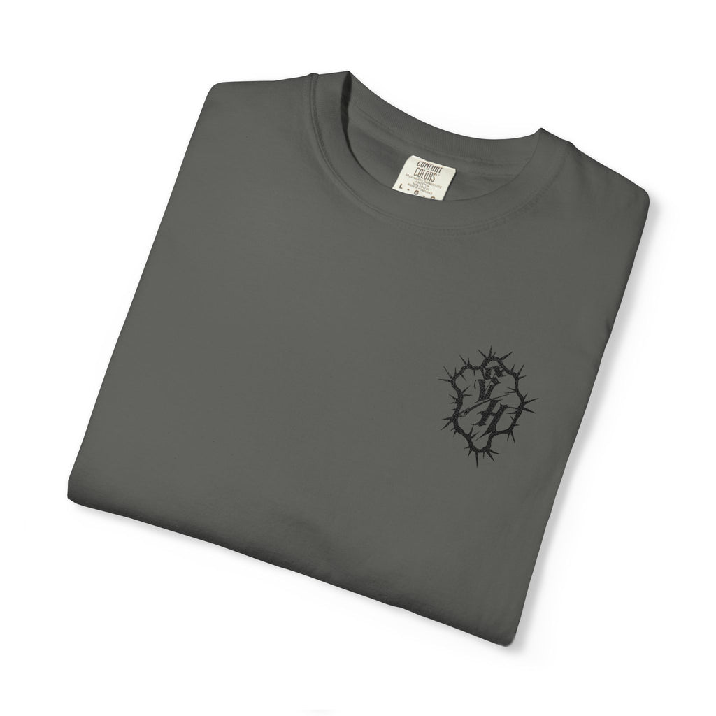 Embroidered Pocket Logo T-Shirt — Custom Color Choice