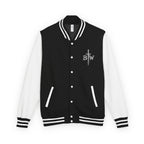 As Above So Below Embroidered Letterman Jacket