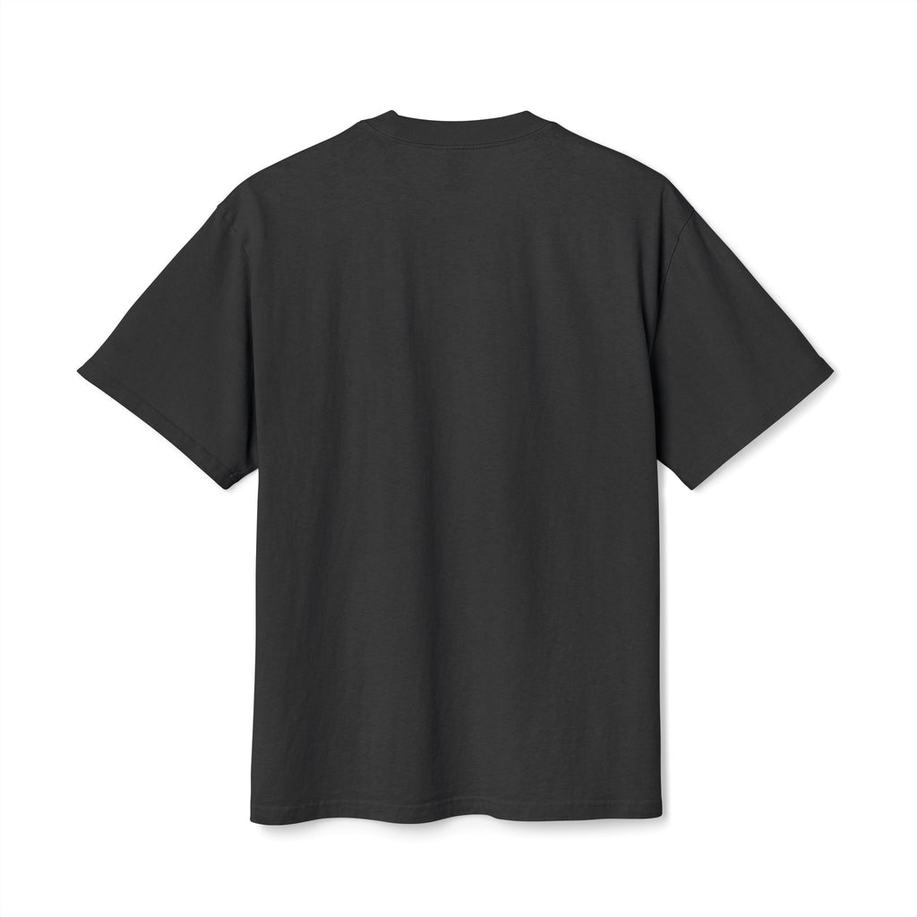 Minimal S/H Logo Embroidered Tee — Centered Graphic