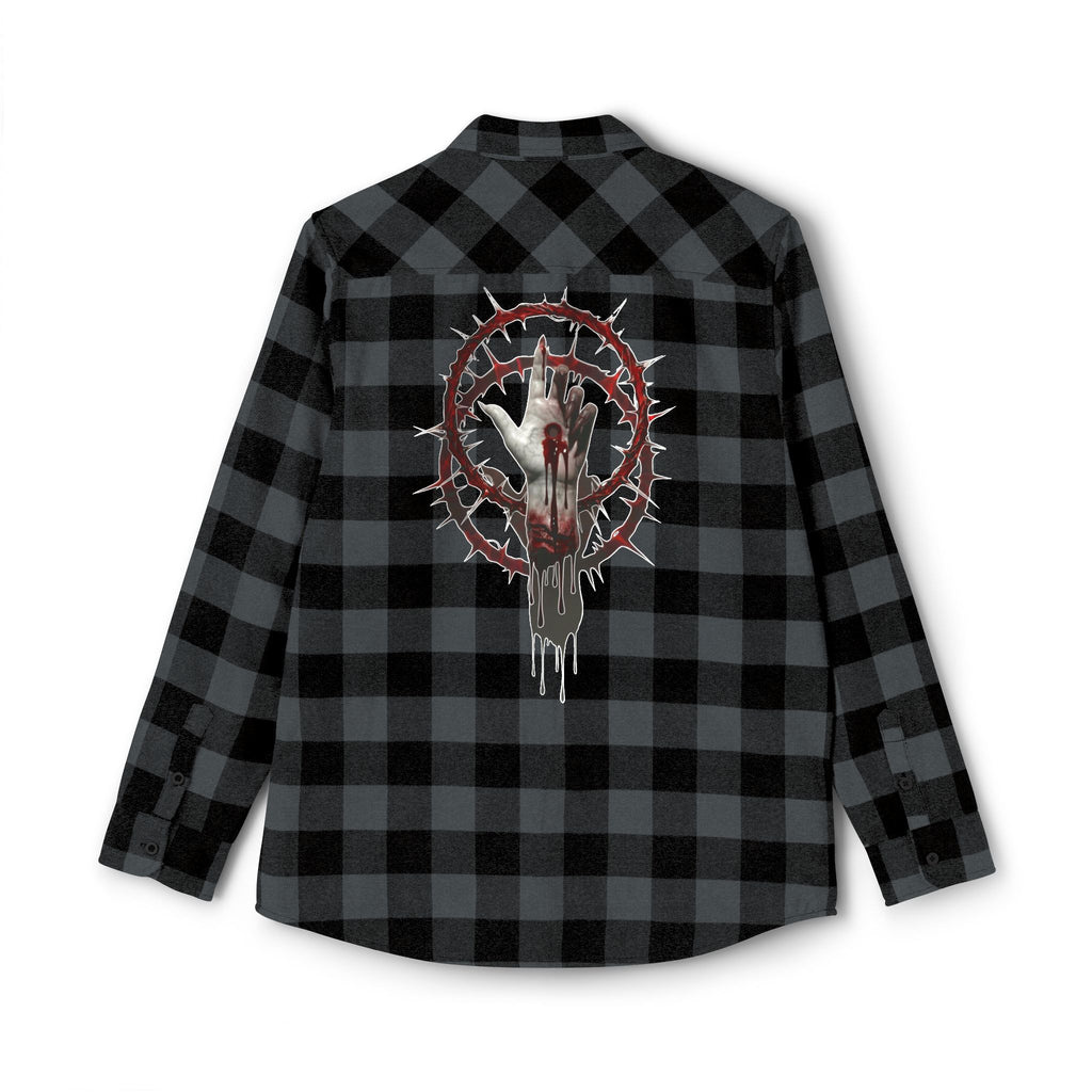 Severed Halo - Flannel Shirt — Graphic Back Print