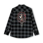 Severed Halo - Flannel Shirt — Graphic Back Print