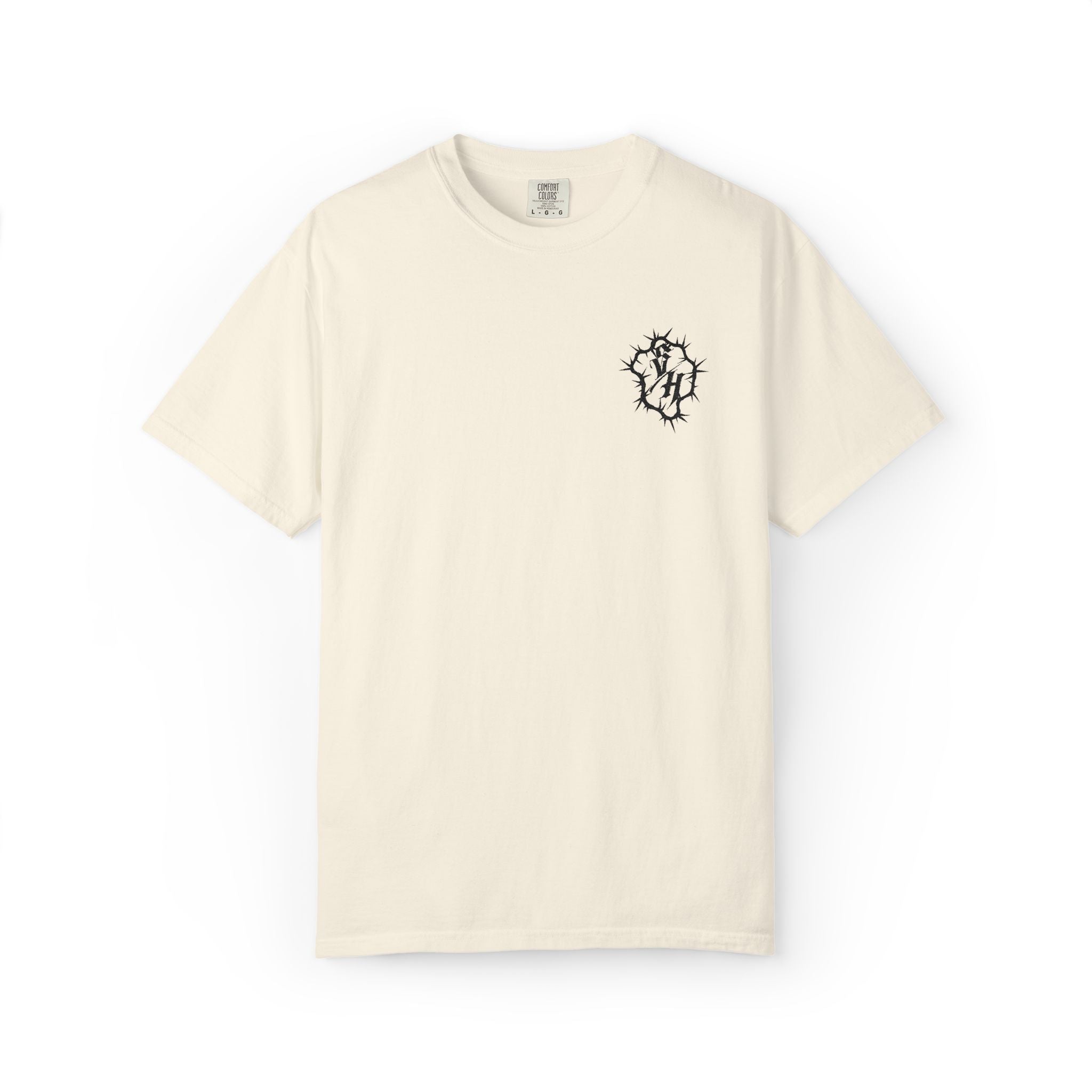 Embroidered Pocket Logo T-Shirt — Custom Color Choice