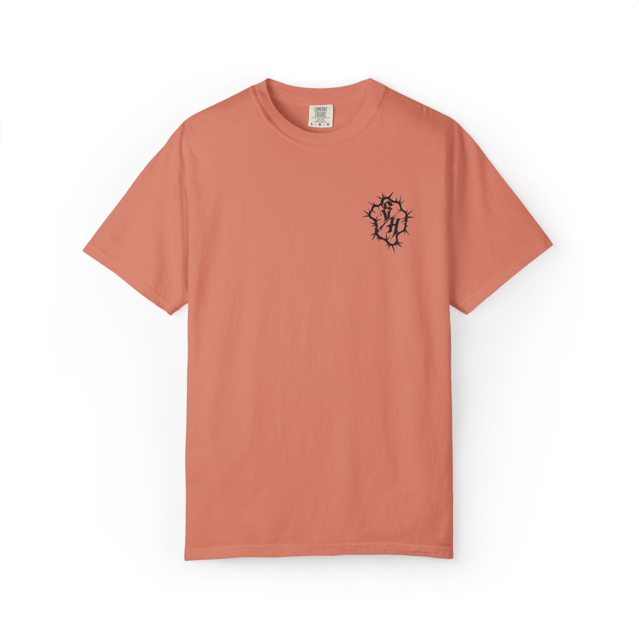 Embroidered Pocket Logo T-Shirt — Custom Color Choice