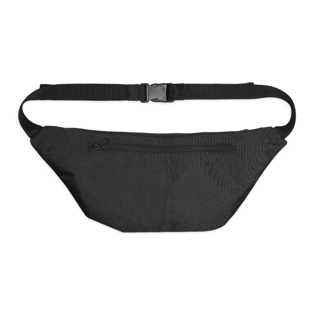 Gothic Calligraphy Fanny Pack — Music Festival Belt Bag