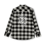 As Above So Below Back Graphic Flannel Shirt