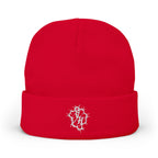 Minimal Gothic Embroidered Knit Beanie — S/H Winter Hat