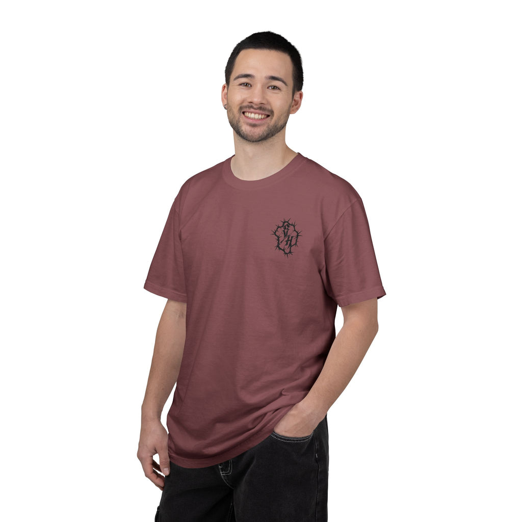 Embroidered Pocket Logo T-Shirt — Custom Color Choice