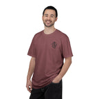 Embroidered Pocket Logo T-Shirt — Custom Color Choice