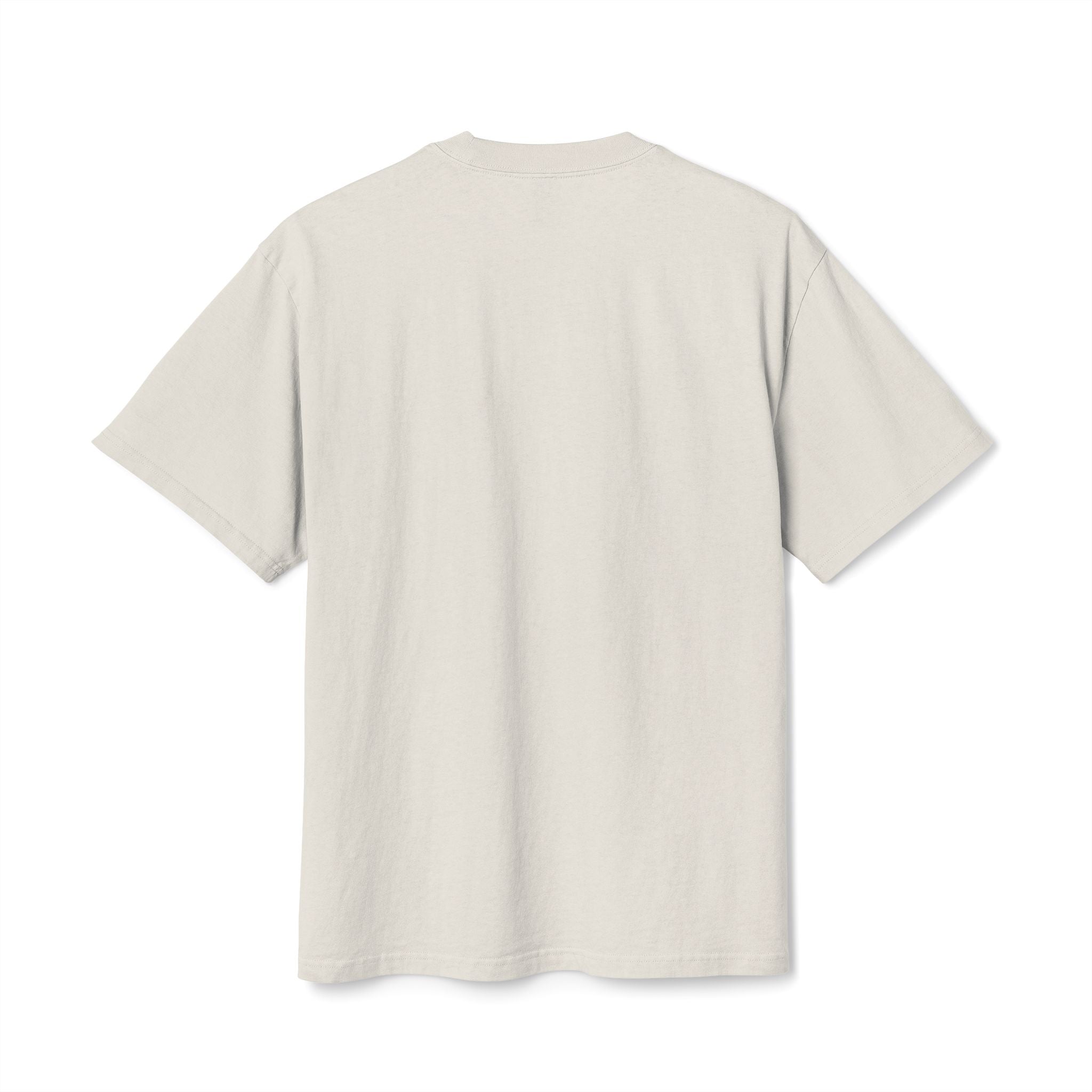 Minimal S/H Logo Embroidered Tee — Centered Graphic