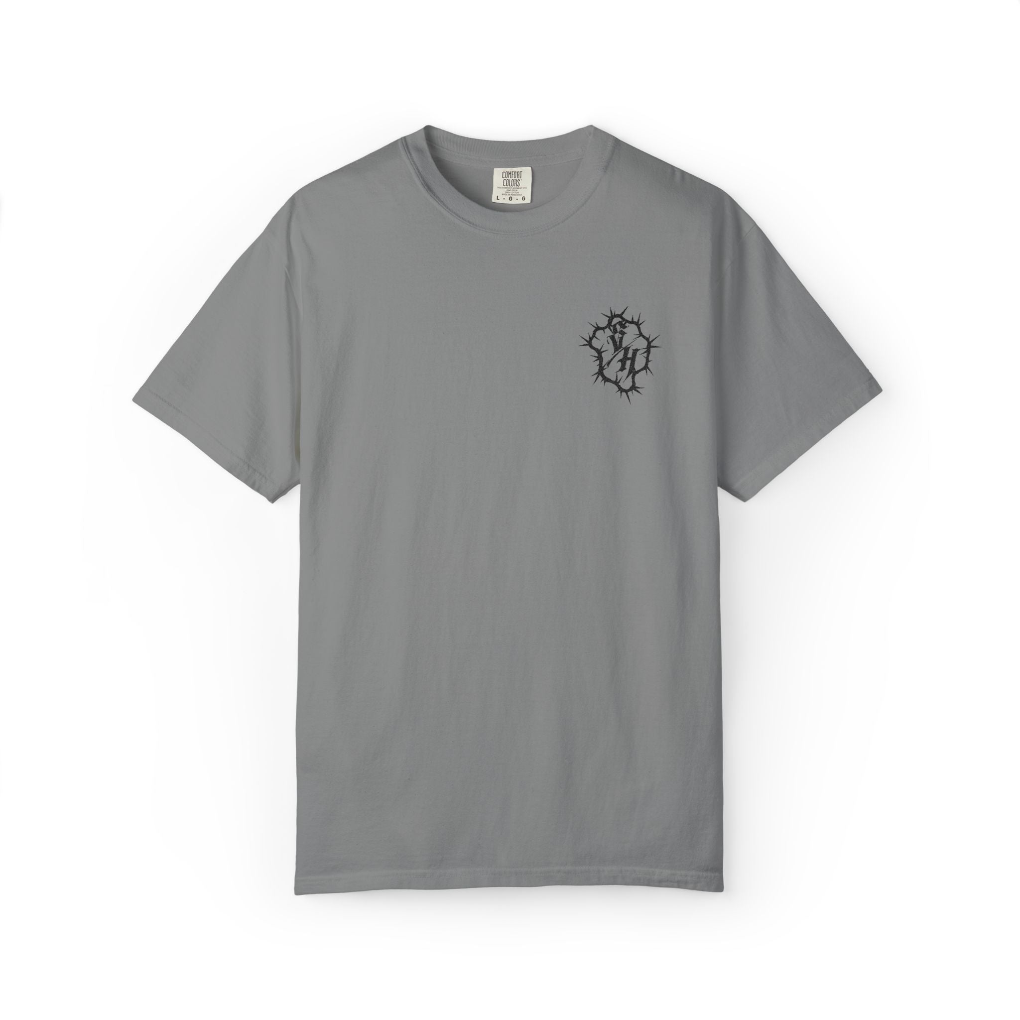 Embroidered Pocket Logo T-Shirt — Custom Color Choice