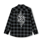 As Above So Below Back Graphic Flannel Shirt