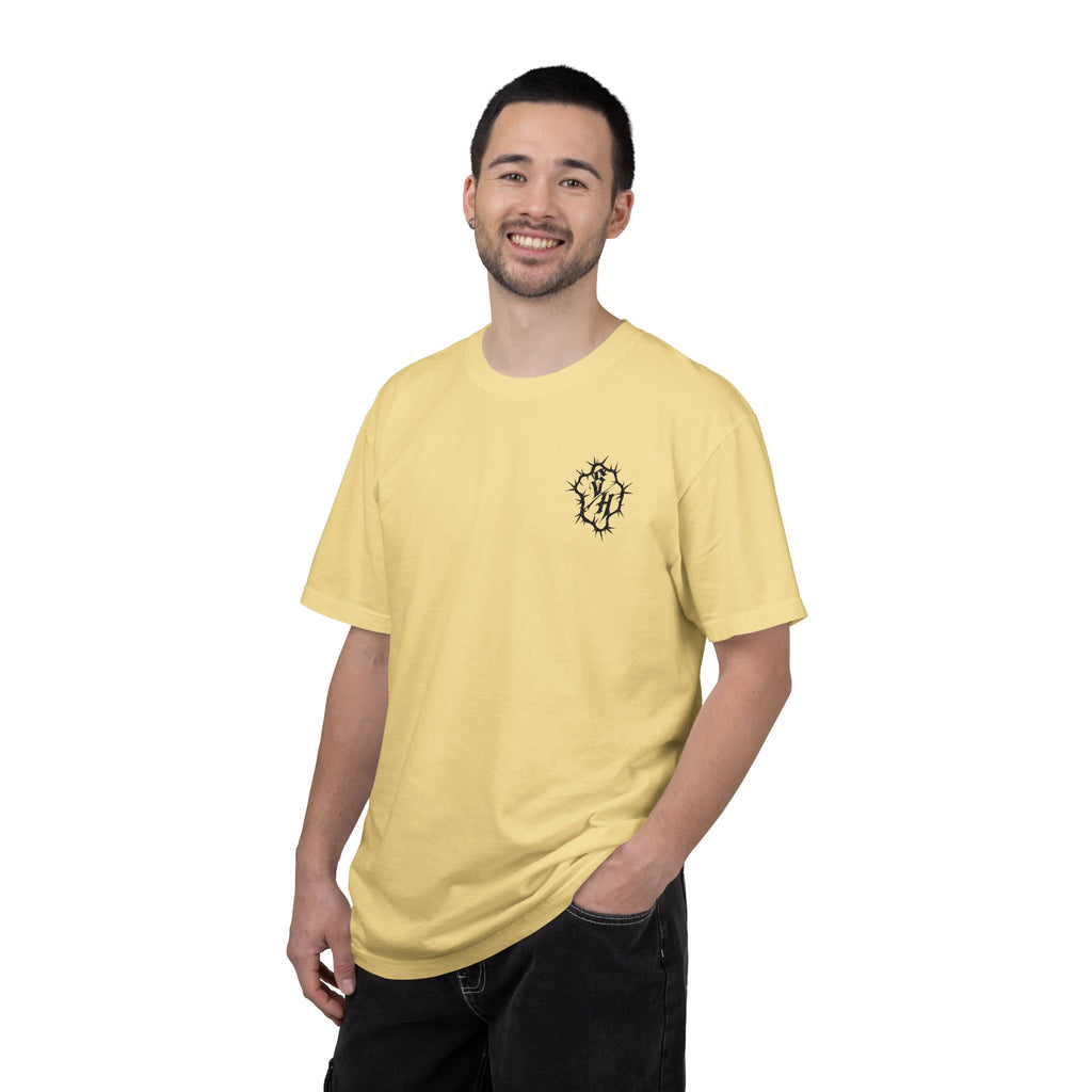 Embroidered Pocket Logo T-Shirt — Custom Color Choice