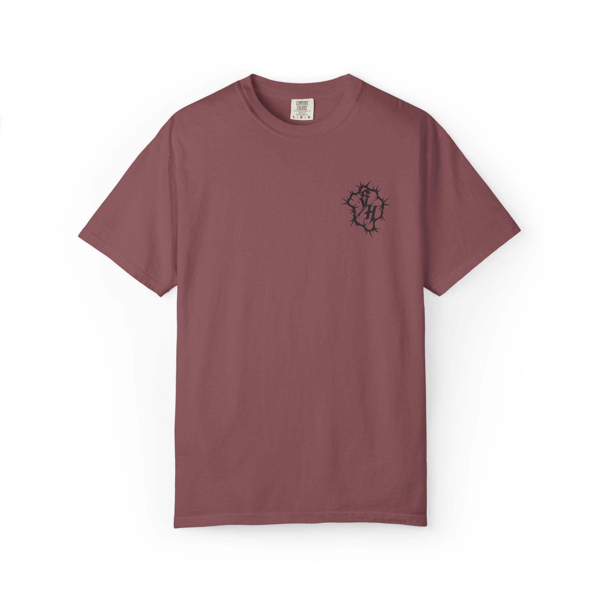 Embroidered Pocket Logo T-Shirt — Custom Color Choice