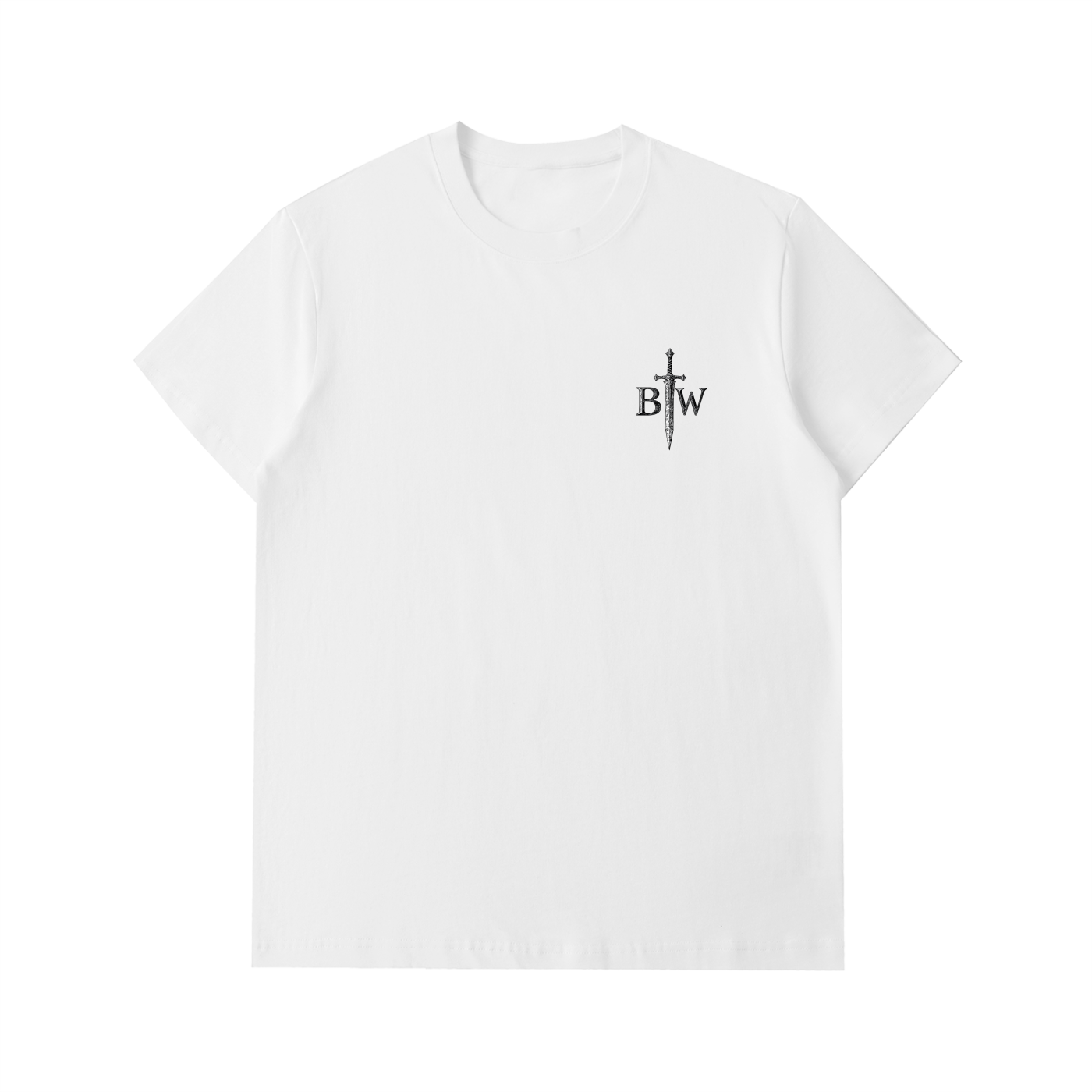 The eye! Charcoal Drawing - Essential Heavyweight Cotton T-Shirt