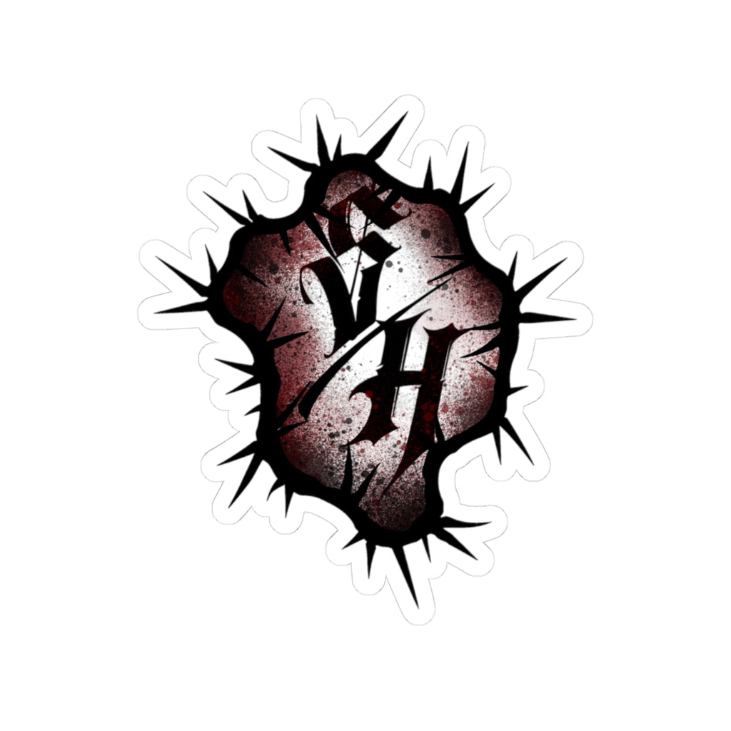 Kiss-Cut Sticker — S/H Minimal Vinyl Decal