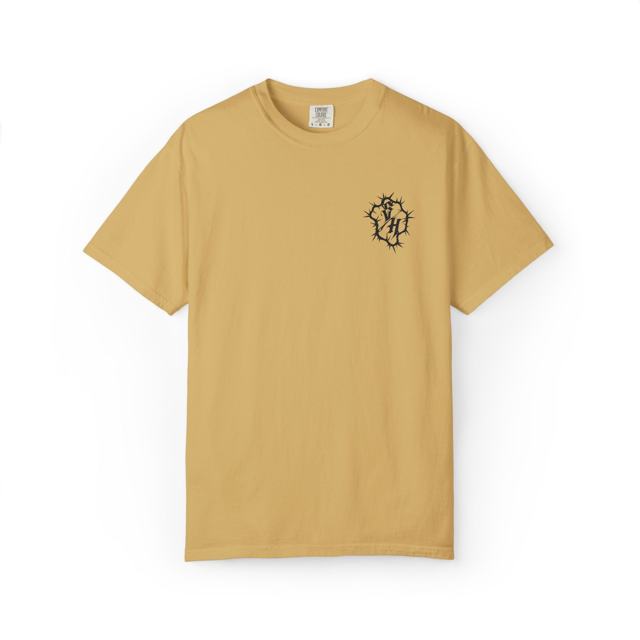 Embroidered Pocket Logo T-Shirt — Custom Color Choice