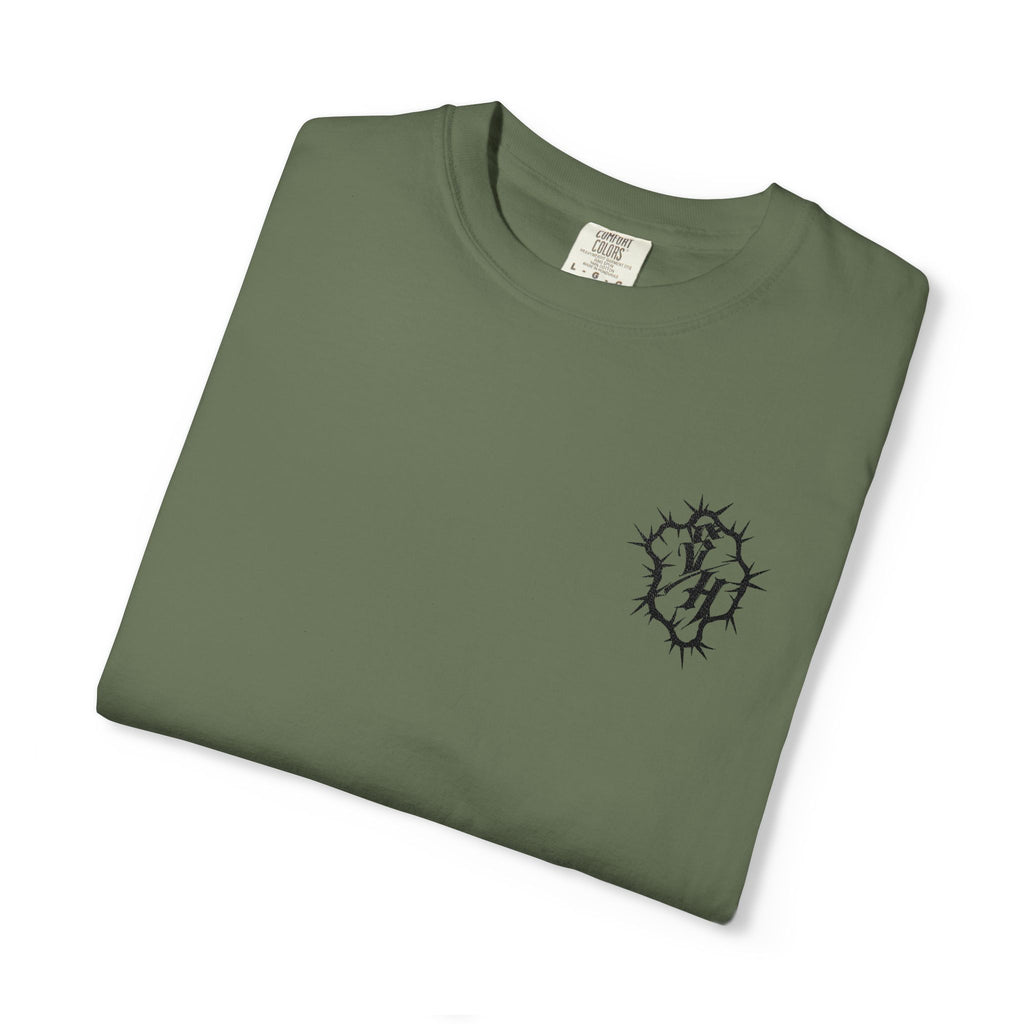 Embroidered Pocket Logo T-Shirt — Custom Color Choice