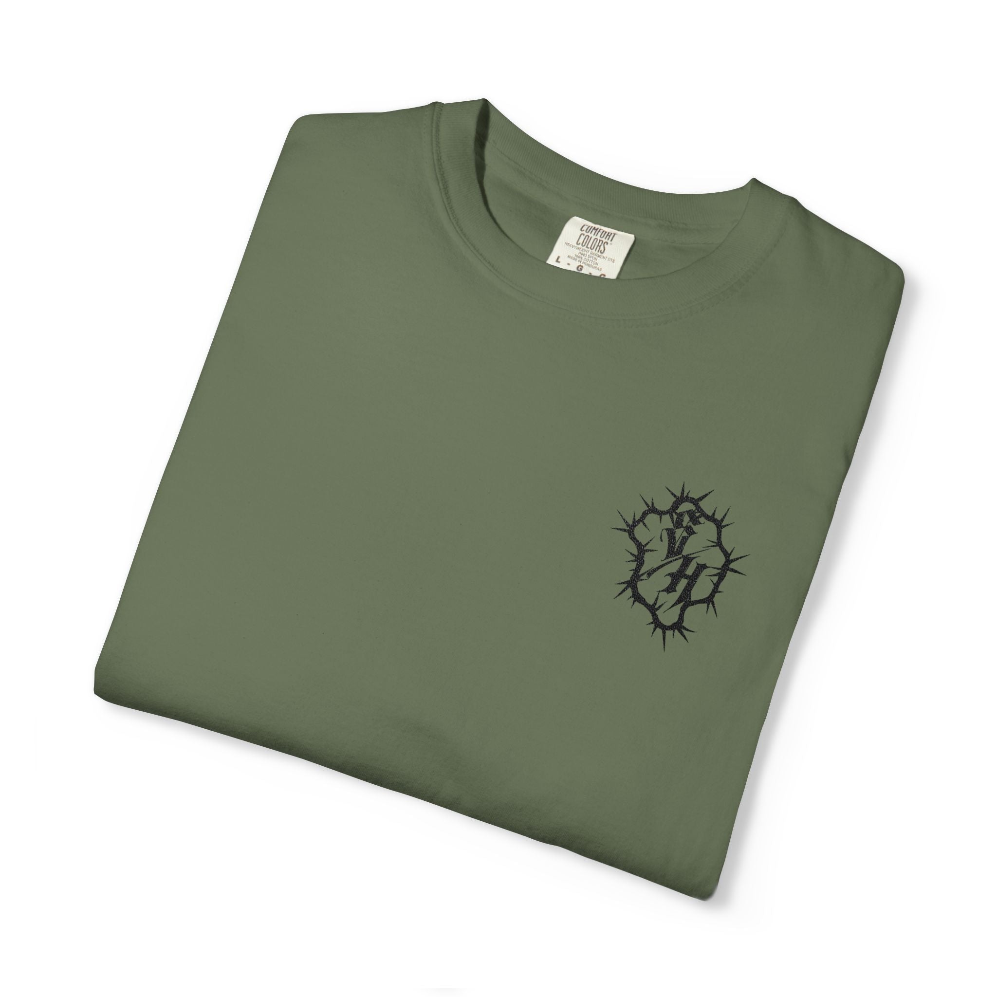 Embroidered Pocket Logo T-Shirt — Custom Color Choice
