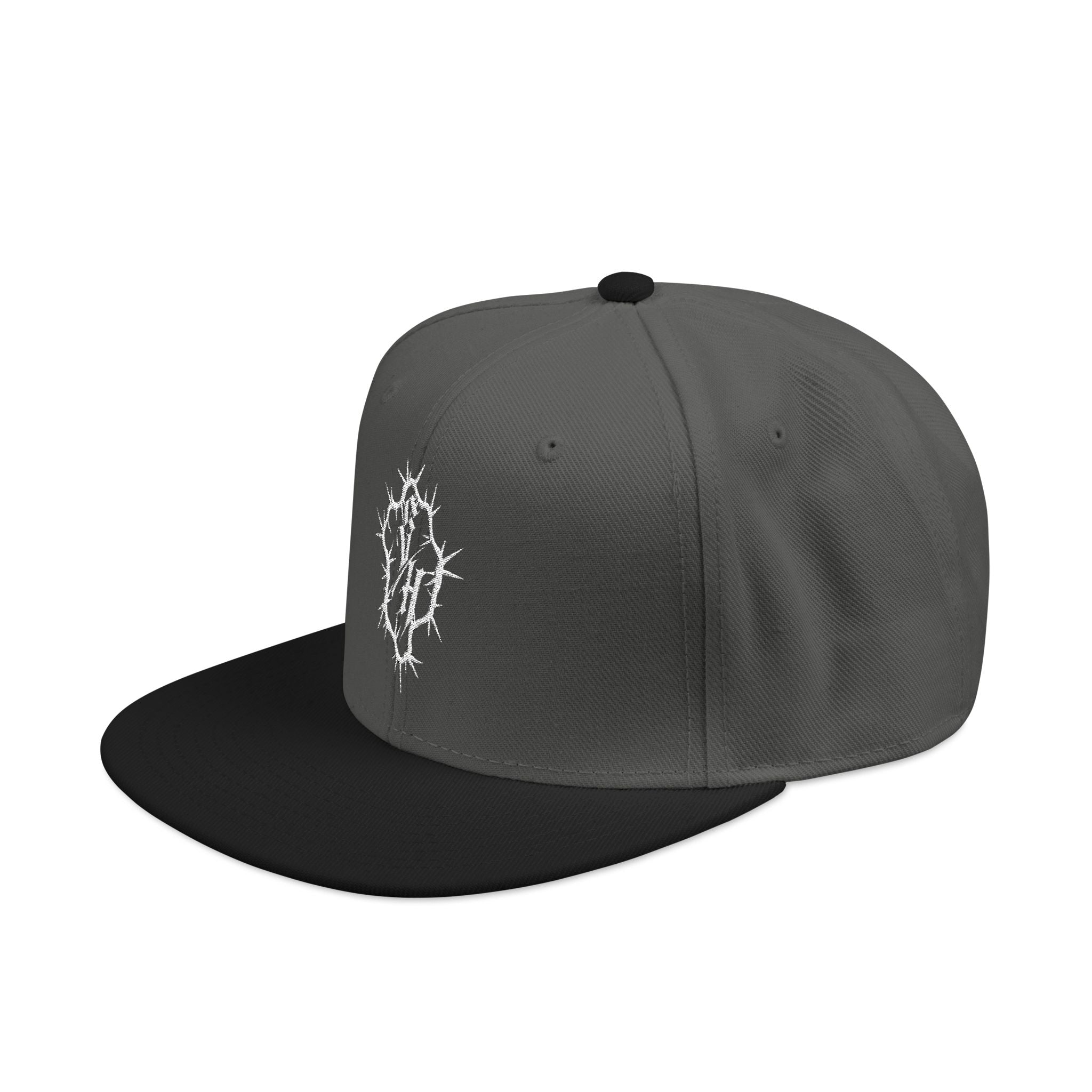 Embroidered S/H Snapback Hat — Classic Embroidered Logo Cap