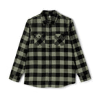 As Above So Below Back Graphic Flannel Shirt