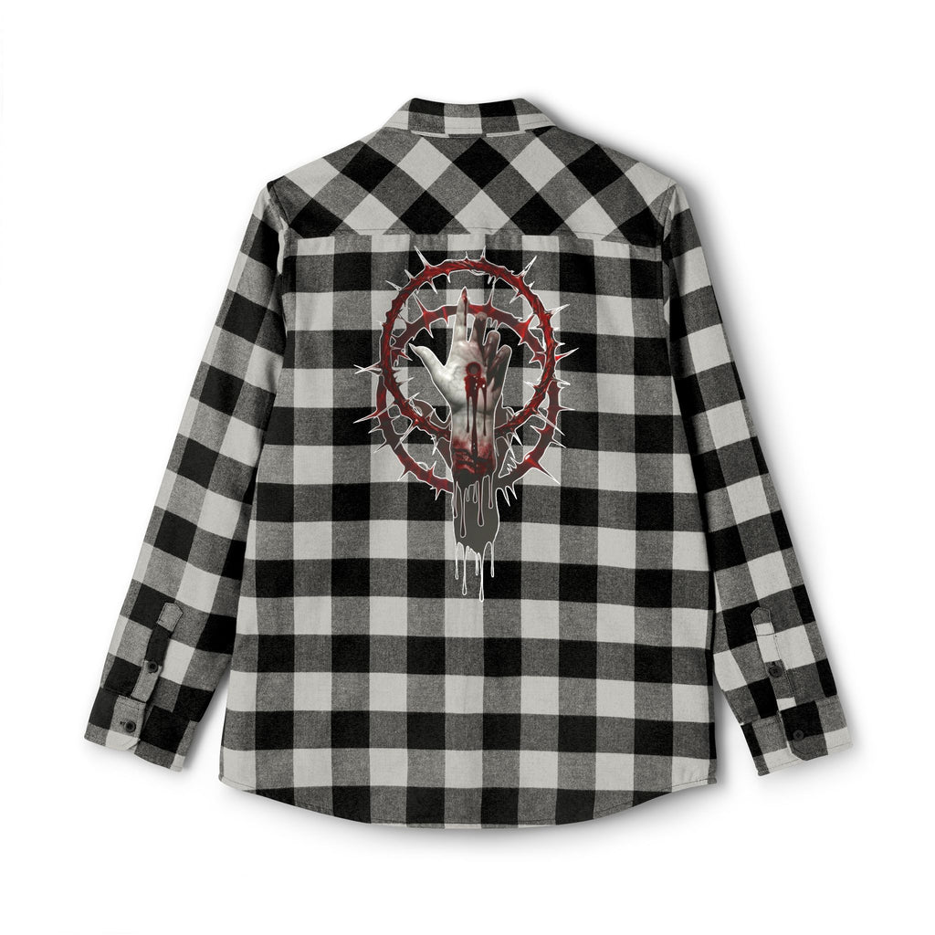 Severed Halo - Flannel Shirt — Graphic Back Print