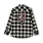 Severed Halo - Flannel Shirt — Graphic Back Print