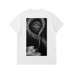 The eye! Charcoal Drawing - Essential Heavyweight Cotton T-Shirt