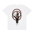 Severed Halo Back Graphic - Unisex Classic Crew Neck Cotton T-Shirt