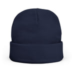 Minimal Gothic Embroidered Knit Beanie — S/H Winter Hat